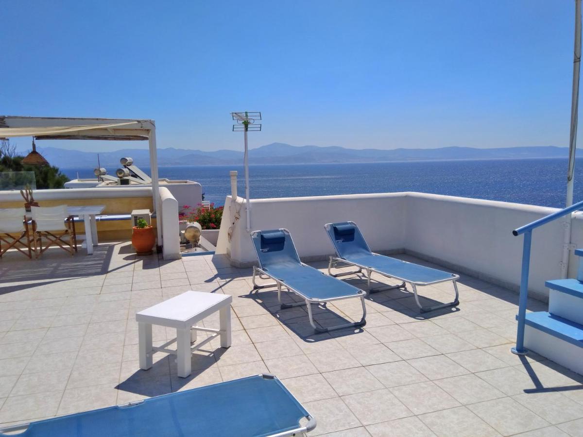 Villa Danae - Seaside Villa With Pool & Hot Tub Πίσω Λιβάδι Εξωτερικό φωτογραφία